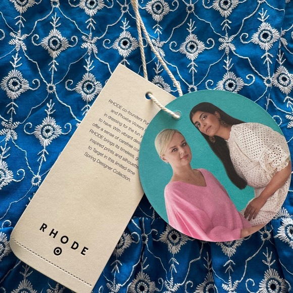 Blue Patterned Dress - Picture 3 of 3